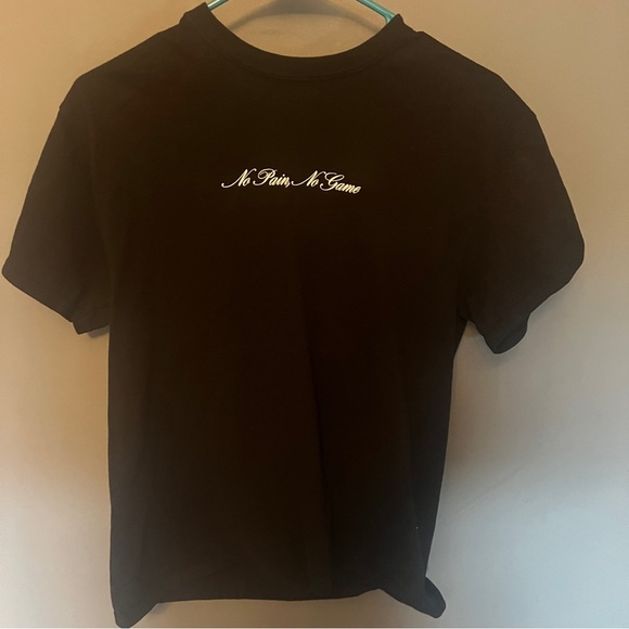 ROKIT black t-shirt men’s medium 100% cotton - Picture 2 of 4